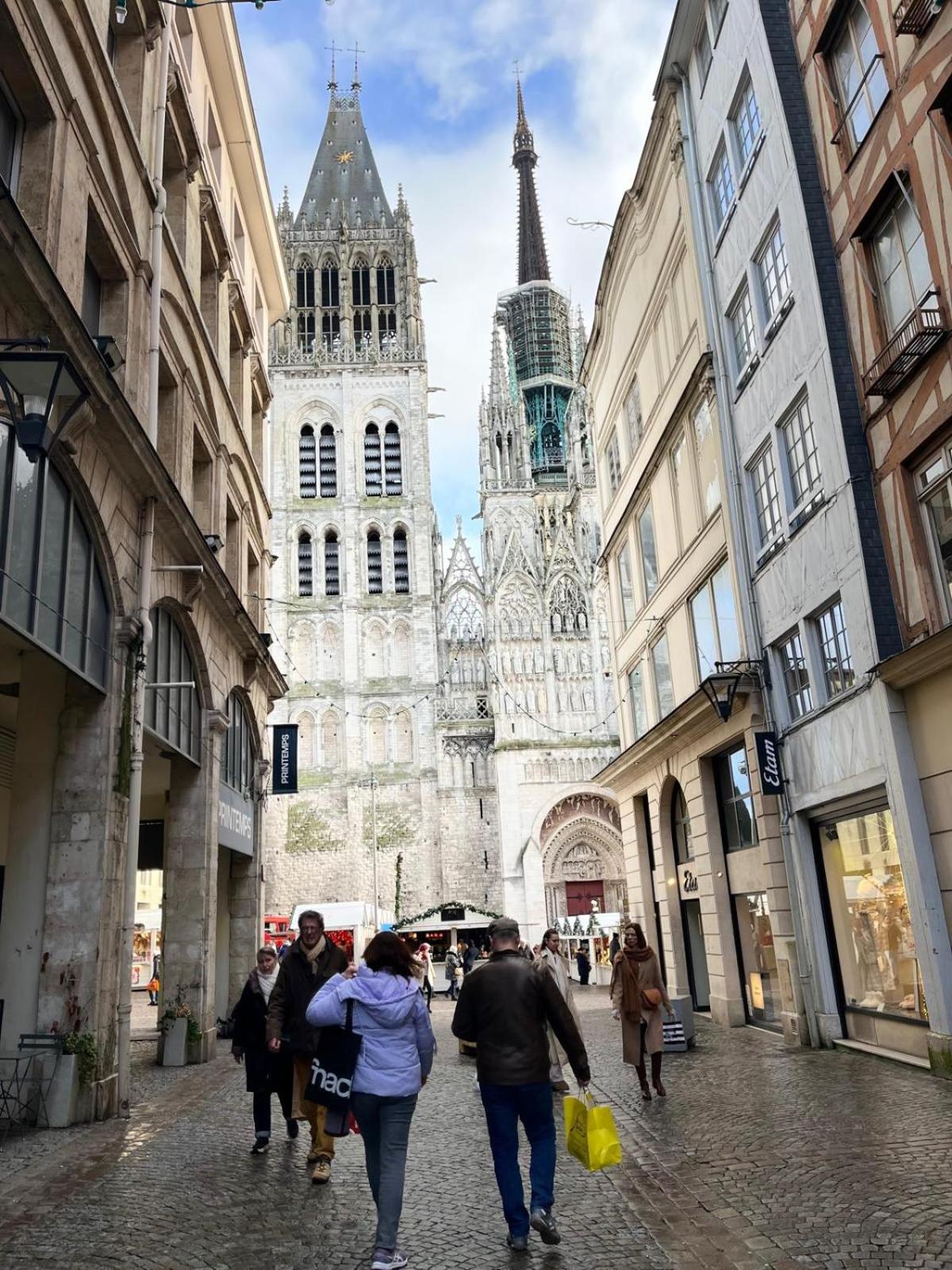 Le Canyon Rouen Centre By Myfrenchpat Terrasse & Parking Kültér fotó